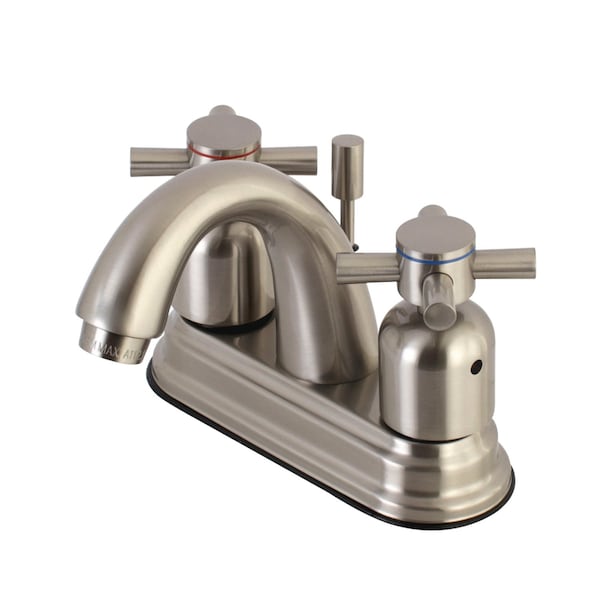 KB8618DX 4" Centerset Bathroom Faucet, Brushed Nickel